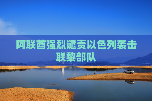 阿联酋强烈谴责以色列袭击联黎部队