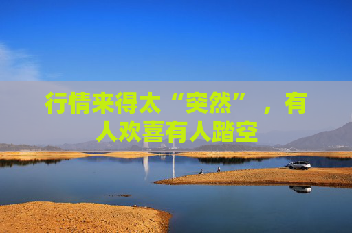 行情来得太“突然” ，有人欢喜有人踏空