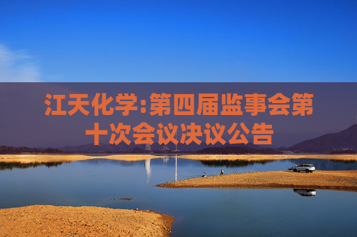 江天化学:第四届监事会第十次会议决议公告