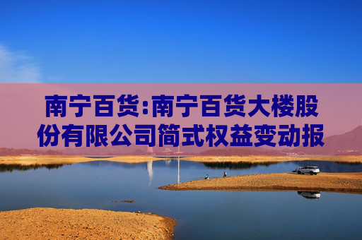 南宁百货:南宁百货大楼股份有限公司简式权益变动报告书