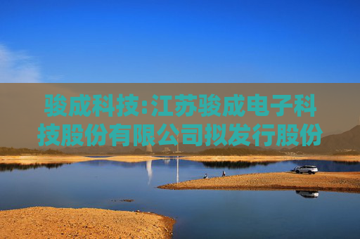 骏成科技:江苏骏成电子科技股份有限公司拟发行股份及支付现金购买资产涉及的江苏新通达电子科技股份有限公司股东全部权益市场价值评估项目资产评估报告