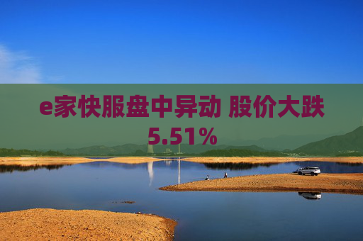 e家快服盘中异动 股价大跌5.51%