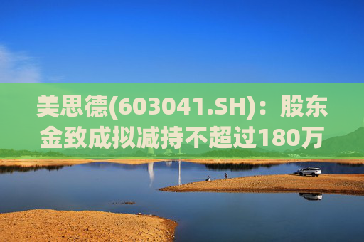 美思德(603041.SH)：股东金致成拟减持不超过180万股
