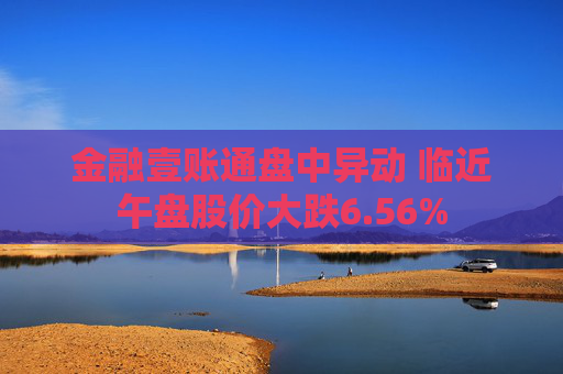 金融壹账通盘中异动 临近午盘股价大跌6.56%