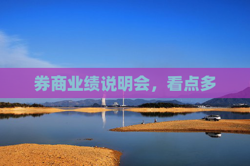 券商业绩说明会，看点多