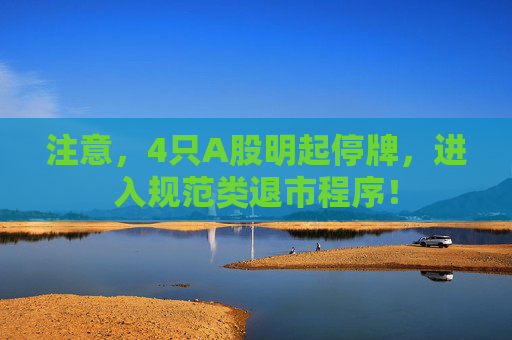 注意，4只A股明起停牌，进入规范类退市程序！