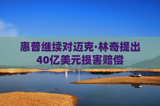 惠普继续对迈克·林奇提出40亿美元损害赔偿