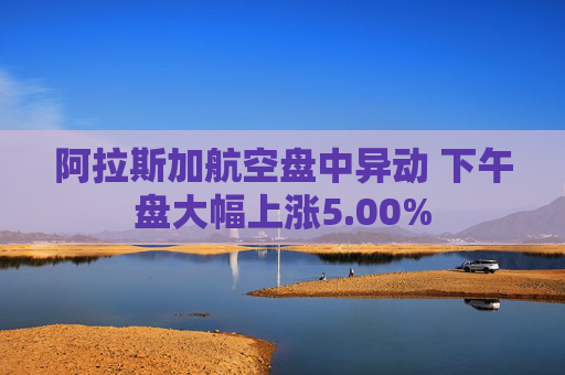 阿拉斯加航空盘中异动 下午盘大幅上涨5.00%