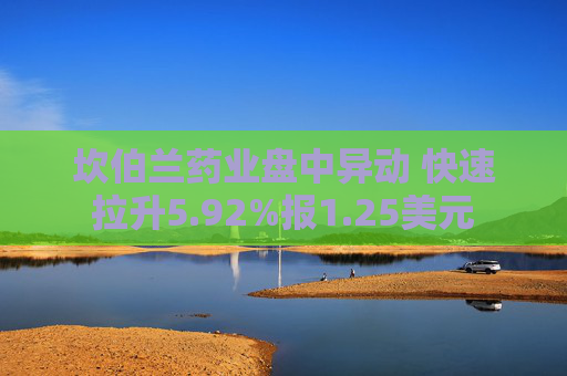 坎伯兰药业盘中异动 快速拉升5.92%报1.25美元