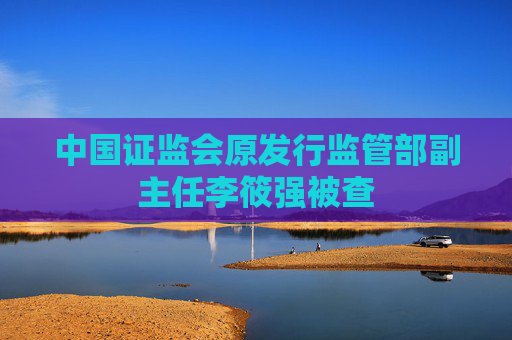 中国证监会原发行监管部副主任李筱强被查