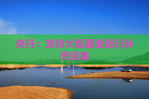 央行:支持大型商业银行补充资本