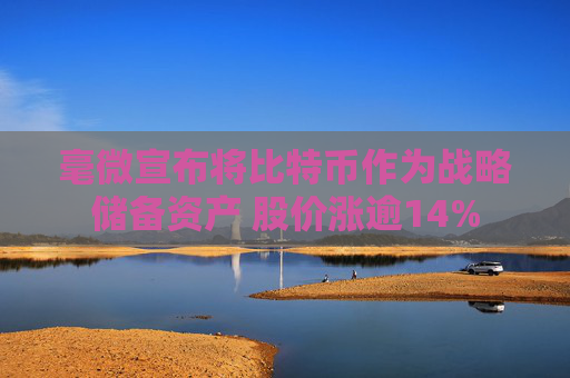 毫微宣布将比特币作为战略储备资产 股价涨逾14%
