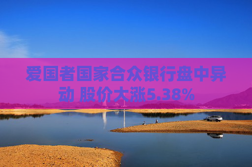 爱国者国家合众银行盘中异动 股价大涨5.38%