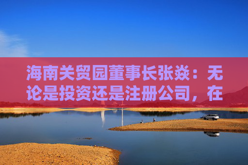 海南关贸园董事长张焱：无论是投资还是注册公司，在海南都有非常大的便利性