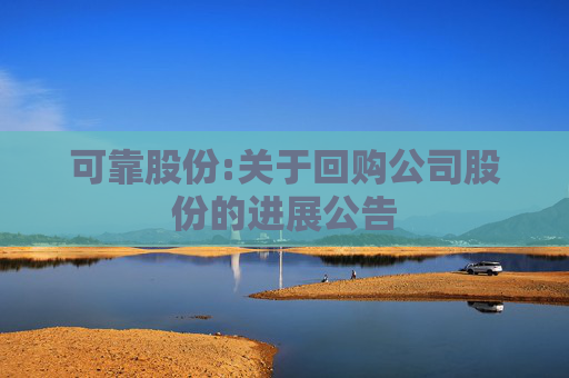 可靠股份:关于回购公司股份的进展公告