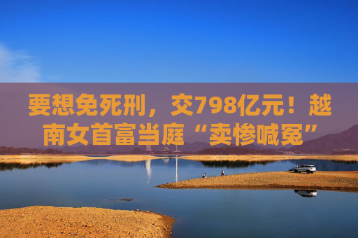 要想免死刑，交798亿元！越南女首富当庭“卖惨喊冤”：只想尽快把财富交给国家