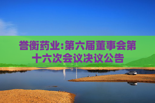 誉衡药业:第六届董事会第十六次会议决议公告