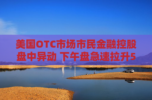 美国OTC市场市民金融控股盘中异动 下午盘急速拉升5.00%报9.45美元