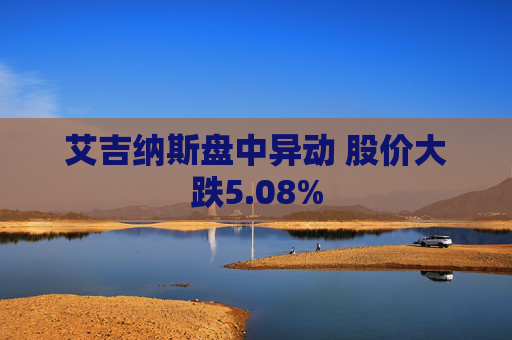 艾吉纳斯盘中异动 股价大跌5.08%