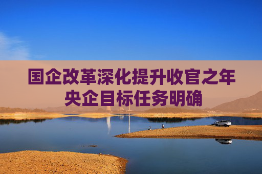 国企改革深化提升收官之年 央企目标任务明确