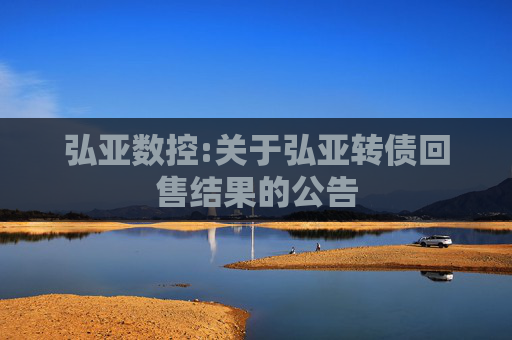 弘亚数控:关于弘亚转债回售结果的公告
