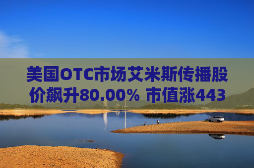 美国OTC市场艾米斯传播股价飙升80.00% 市值涨4437.76万美元