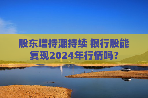 股东增持潮持续 银行股能复现2024年行情吗？
