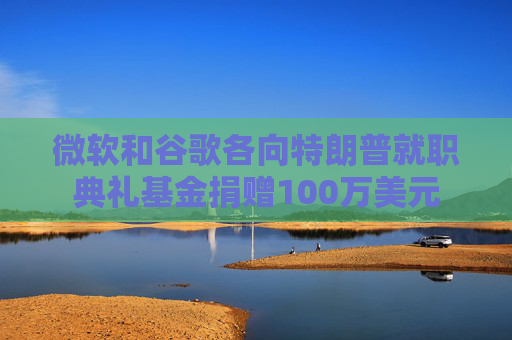 微软和谷歌各向特朗普就职典礼基金捐赠100万美元