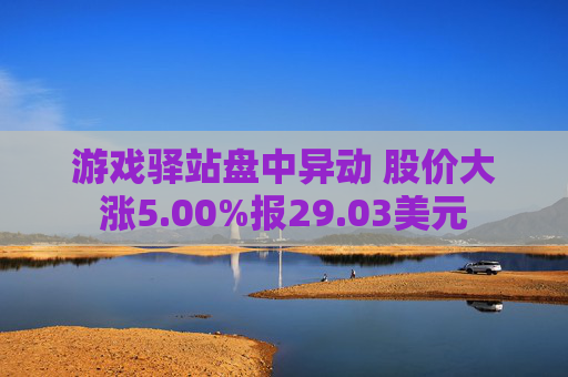 游戏驿站盘中异动 股价大涨5.00%报29.03美元