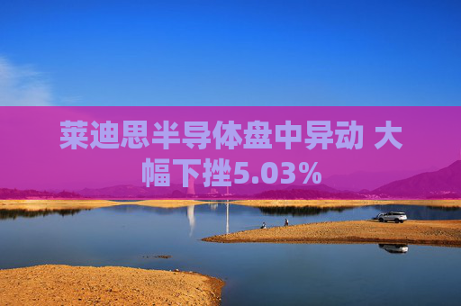 莱迪思半导体盘中异动 大幅下挫5.03%
