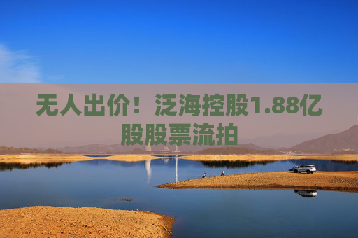无人出价！泛海控股1.88亿股股票流拍
