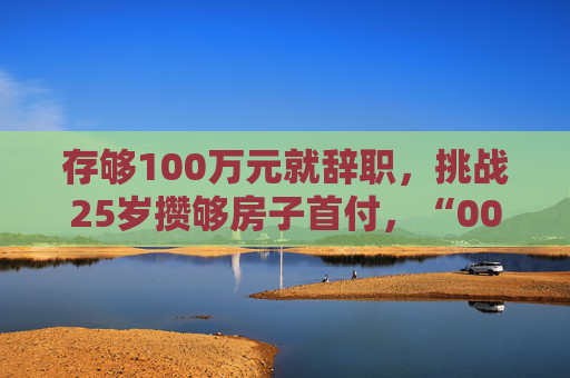 存够100万元就辞职，挑战25岁攒够房子首付，“00后”搞钱、享受两不误