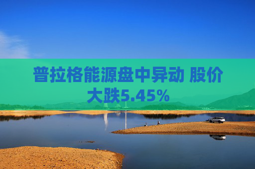 普拉格能源盘中异动 股价大跌5.45%