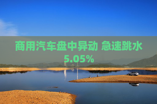 商用汽车盘中异动 急速跳水5.05%