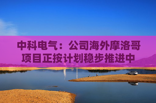 中科电气：公司海外摩洛哥项目正按计划稳步推进中