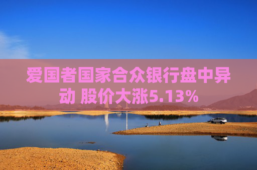 爱国者国家合众银行盘中异动 股价大涨5.13%