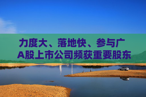 力度大、落地快、参与广  A股上市公司频获重要股东增持“力挺”