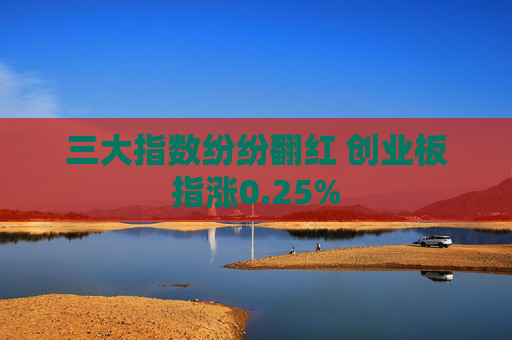 三大指数纷纷翻红 创业板指涨0.25%