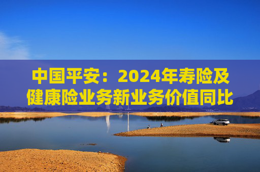中国平安：2024年寿险及健康险业务新业务价值同比增长28.8%