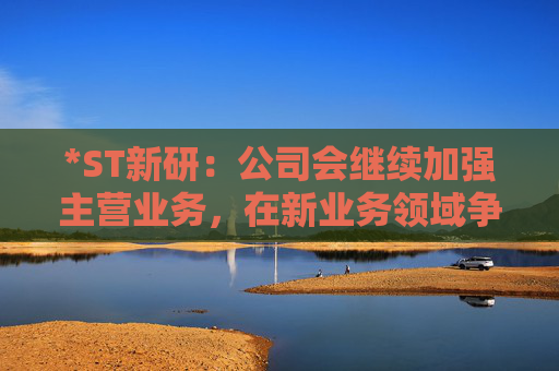 *ST新研：公司会继续加强主营业务，在新业务领域争取更多的订单