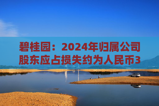 碧桂园：2024年归属公司股东应占损失约为人民币328亿元
