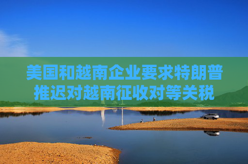 美国和越南企业要求特朗普推迟对越南征收对等关税