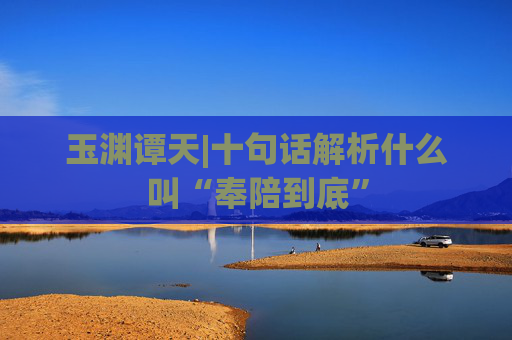 玉渊谭天|十句话解析什么叫“奉陪到底”