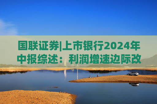国联证券|上市银行2024年中报综述：利润增速边际改善 红利价值依旧显著