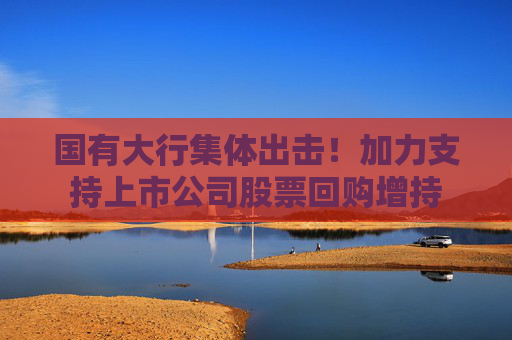 国有大行集体出击！加力支持上市公司股票回购增持