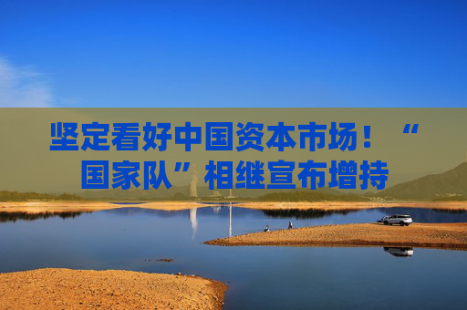 坚定看好中国资本市场！“国家队”相继宣布增持