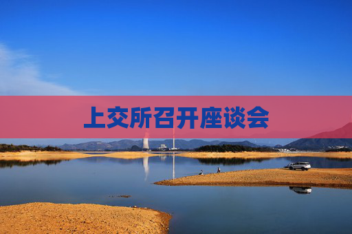 上交所召开座谈会