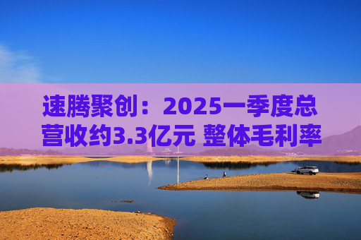 速腾聚创：2025一季度总营收约3.3亿元 整体毛利率增长至23.5%