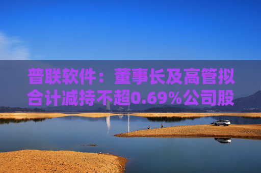 普联软件：董事长及高管拟合计减持不超0.69%公司股份