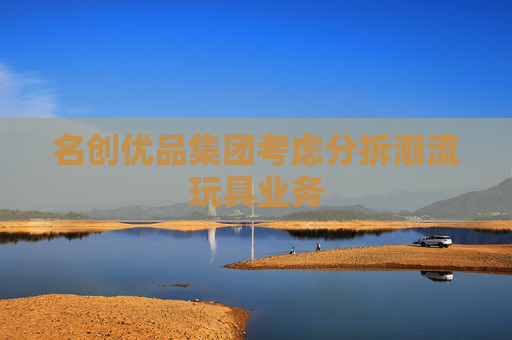 名创优品集团考虑分拆潮流玩具业务